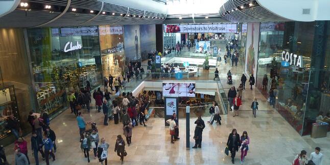 Westfield Stratford City interior